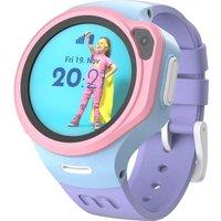 MYFIRST Fone R2 Smart Watch for Kids - Cotton Candy Mix, Silicon Strap - 145 mm, Purple,Pink,Blue