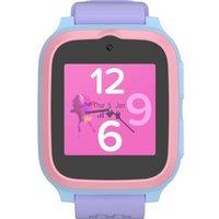 MYFIRST Fone S3 Smart Watch for Kids - Cotton Candy, Silicon Strap, Purple,Pink
