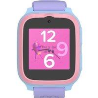 MYFIRST Fone S3 Smart Watch for Kids - Cotton Candy Mix, Silicon Strap, Purple,Pink,Blue