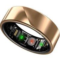LUNA RING Smart Ring - Rose Gold, Size 7, Gold
