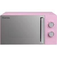 RUSSELL HOBBS Eden RHMM725RP Solo Microwave - Raspberry Pink, Pink