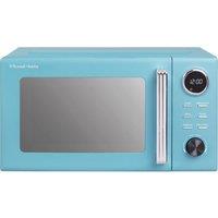 RUSSELL HOBBS Hanley RHMD838RB Solo Microwave - Retro Blue, Blue