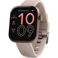 REFLEX ACTIVE Series 40 Smart Watch - Mink, Silicone Strap, Pink