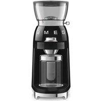 SMEG CGF03BLUK Electric Coffee Grinder - Black, Black