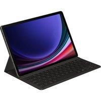 SAMSUNG Galaxy Tab S10 FE, S10 Lite, S9 & S9 FE AI Book Cover Keyboard Case - Black, Black