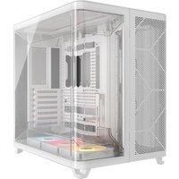 CORSAIR Air 5400 RS-R ARGB ATX Mid-Tower PC Case - White, White