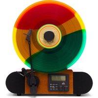 FUSE Vert AT Belt Drive Bluetooth Vertical Turntable - Brown & Black, Brown,Black