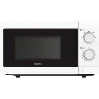 IGENIX IGMS09434W Compact Solo Microwave - White, White