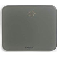 SALTER Shadow Digital Bathroom Scale - Grey, Silver/Grey