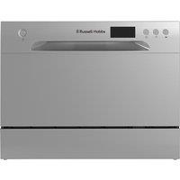 RUSSELL HOBBS RH6TTDW0D1S Table Top Dishwasher - Silver, Silver/Grey