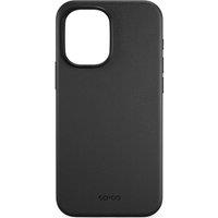 EPICO Pro Mag iPhone 17 Genuine Leather Case - Black, Black