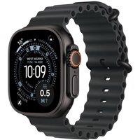 APPLE Watch Ultra 3 Cellular - 49 mm Black Titanium Case with Black Ocean Band, Black