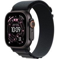 APPLE Watch Ultra 3 Cellular - 49 mm Black Titanium Case with Black Alpine Loop, Large, Black