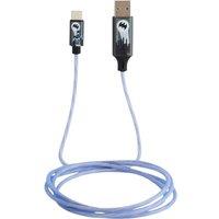 LAZERBUILT Batman Light-up USB Type-C to USB Cable - 1.2 m, Black,Blue