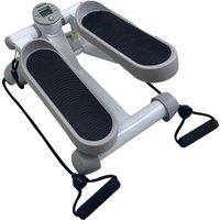 VIAVITO Mini Stepper with Resistance Bands - Black, Black