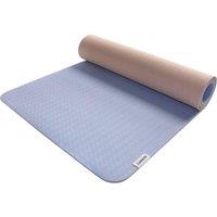VIAVITO Ayama 6 mm Yoga Mat - Blue & Peach, Blue,Pink