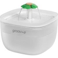 GROOV-E Pet-Tech GV-PT03 WE Pet Water Fountain, White