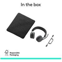 LOGITECH Zone 2 ES Wireless Headset - Graphite, Silver/Grey