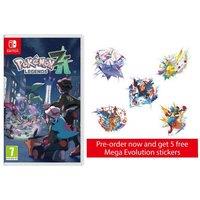 NINTENDO SWITCH Pokmon Legends: Z-A & Mega Evolution Stickers
