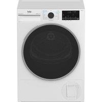 BEKO Pro Ironfinish B5T4923NIW 9 kg Heat Pump Tumble Dryer - White, White