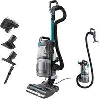 VAX LiftOut Reach Pet Design Upright Bagless Vacuum Cleaner - Graphite & Teal, Silver/Grey,Blue