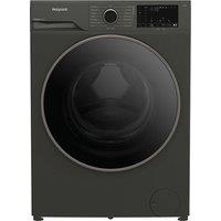 HOTPOINT FabricCare HBCA 123G CARE UK 12 kg 1400 Spin Washing Machine - Grey, Silver/Grey