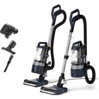 VAX LiftOut Multi Pet Upright Bagless Vacuum Cleaner - Navy & Silver, Silver/Grey,Blue