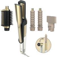 SHARK HD6041SUK Glam Waves & Straight Multi-Styler - Gold, Gold