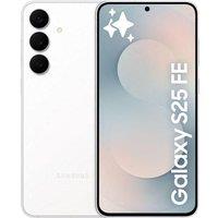 SAMSUNG Galaxy S25 FE - 128 GB, White, White