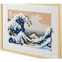 LEGO Art Hokusai 31208 - The Great Wave Wall Art Set for Adults