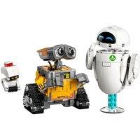 LEGO Disney Pixar 43279 WALL-E and EVE Set for Adults