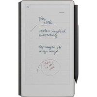 REMARKABLE Paper Pro Move with Marker Plus & Premium Leather Book Folio, Silver/Grey