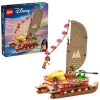 LEGO Disney Princess 43270 Moana's Adventure Canoe Set