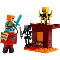 LEGO Minecraft 21266 The Nether Lava Battle Set