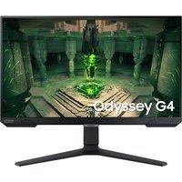SAMSUNG Odyssey G4 Full HD 25" LED Gaming Monitor - Black, Black