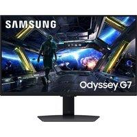 SAMSUNG Odyssey G7 4K Ultra HD 27" IPS LCD Gaming Monitor - Black, Black
