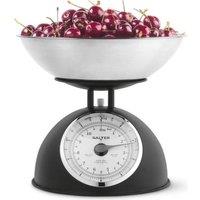 SALTER Timeless Mechanical Kitchen Scale - Black, Black