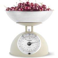 SALTER Timeless Mechanical Kitchen Scale - Cream, Cream