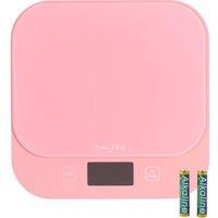 SALTER British Bakes Digital Kitchen Scales - Pink, Pink