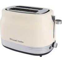 RUSSELL HOBBS Hanley 2 Slice Toaster - Jasmine, Cream