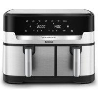 Tefal Easy Fry Dual XXL EY942DG1 11L Air Fryer - Stainless Steel, Stainless Steel