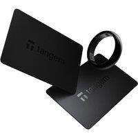 TANGEM Smart Crypto Ring - Black, Size 7, Black