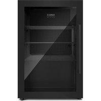 CASO Design Indoor & Outdoor Drinks Cooler - Black, Left Door Hinge, Black