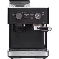 KITCHENAID 5KES6551BBK Bean to Cup Espresso Machine - Cast Iron Black, Black