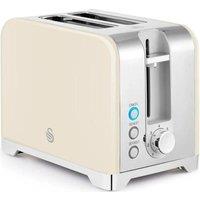 SWAN Solace ST19031CRM 2-Slice Toaster - Cream, Cream