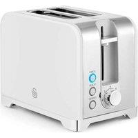 SWAN Solace ST19031WHT 2-Slice Toaster - White, White