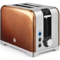 SWAN Solace ST19031COP 2-Slice Toaster - Copper, Brown