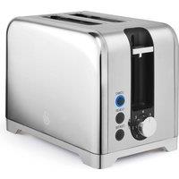 SWAN Solace ST19031SS 2-Slice Toaster - Silver, Silver/Grey