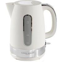 VQ Laura Ashley Jug Kettle - Cotton White, White