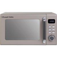 RUSSELL HOBBS Stylevia RHM2026MC Solo Microwave - Mocha, Brown